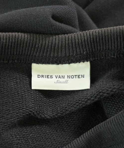 DRIES VAN NOTEN（ドリスヴァンノッテン）スウェット 黒 サイズ:S メンズ/2200688037017
