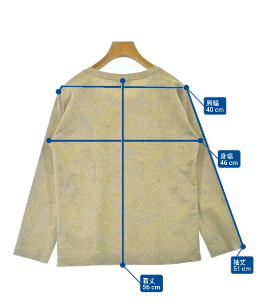 DRIES VAN NOTEN（ドリスヴァンノッテン）Tシャツ・カットソー ベージュ サイズ:S レディース/2200692296042
