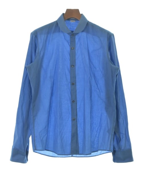 DRIES VAN NOTEN(ドリスヴァンノッテン)カジュアルシャツ 青 サイズ:48(L位)/2200679521051