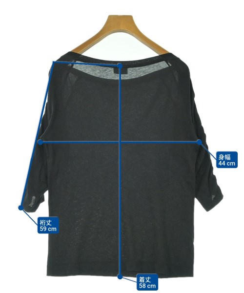 DRIES VAN NOTEN（ドリスヴァンノッテン）Tシャツ・カットソー 黒 サイズ:S レディース/2200692324035