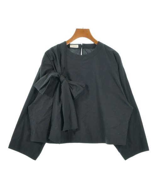 DRIES VAN NOTEN(ドリスヴァンノッテン)カジュアルシャツ 黒 サイズ:34(XXS位)/2200692949016