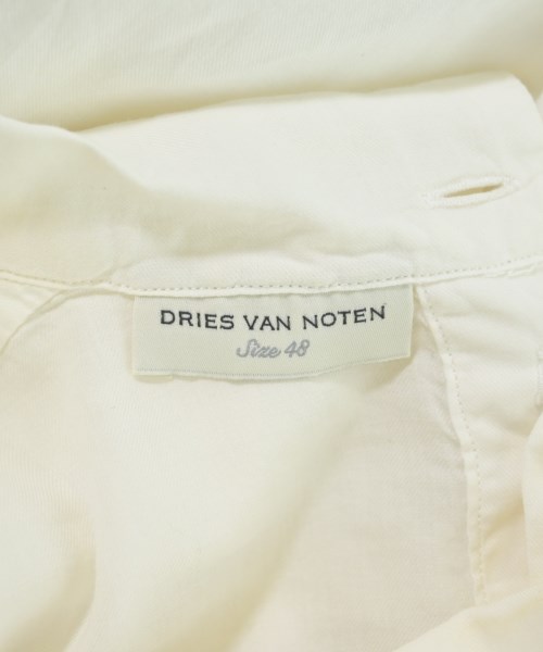 DRIES VAN NOTEN（ドリスヴァンノッテン）カジュアルシャツ 白 サイズ:48(XL位) メンズ/2200688047061
