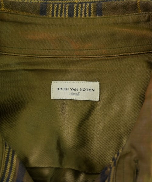 DRIES VAN NOTEN（ドリスヴァンノッテン）カジュアルシャツ 茶 サイズ:S メンズ/2200693274032