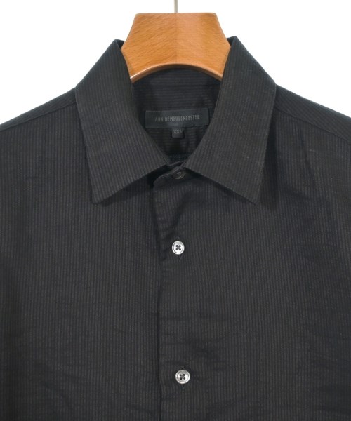 ANN DEMEULEMEESTER（アンドゥムルメステール）カジュアルシャツ 黒 サイズ:XXS レディース/2200627019029
