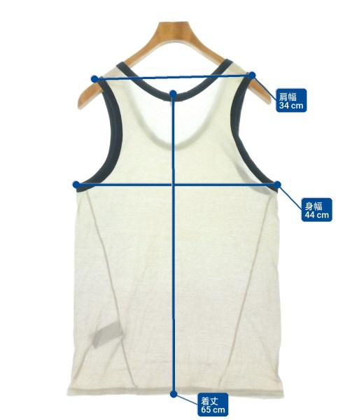 ANN DEMEULEMEESTER（アンドゥムルメステール）タンクトップ ベージュ サイズ:S メンズ/2200634706103