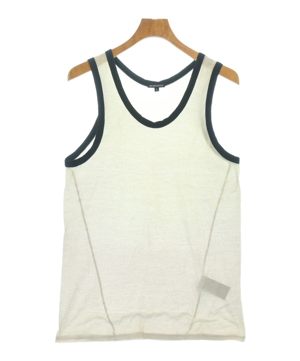 ANN DEMEULEMEESTER（アンドゥムルメステール）タンクトップ ベージュ