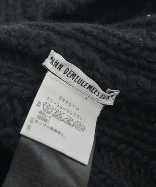 ANN DEMEULEMEESTER（アンドゥムルメステール）マフラー 黒 サイズ:- レディース/2200621446043
