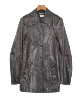 ANN DEMEULEMEESTER（アンドゥムルメステール）ステンカラーコート 茶 サイズ:36(XS位) レディース/2200636680029