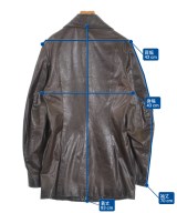 ANN DEMEULEMEESTER（アンドゥムルメステール）ステンカラーコート 茶 サイズ:36(XS位) レディース/2200636680029