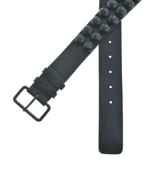 ANN DEMEULEMEESTER（アンドゥムルメステール）ベルト 黒 サイズ:M メンズ/2200637191616