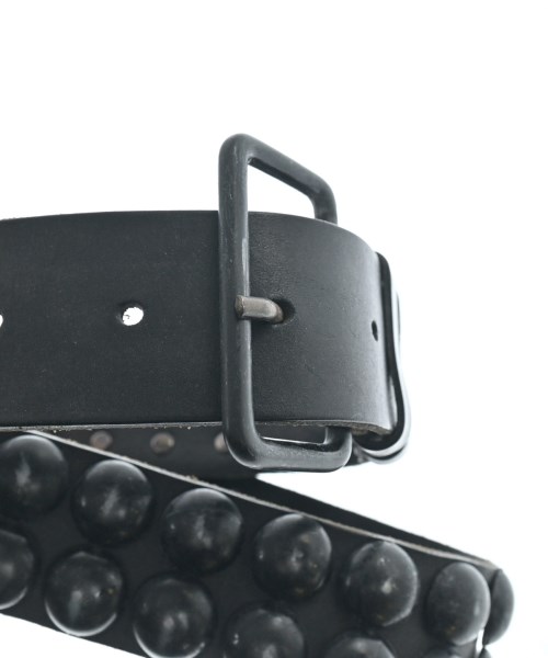 ANN DEMEULEMEESTER（アンドゥムルメステール）ベルト 黒 サイズ:M メンズ/2200637191616