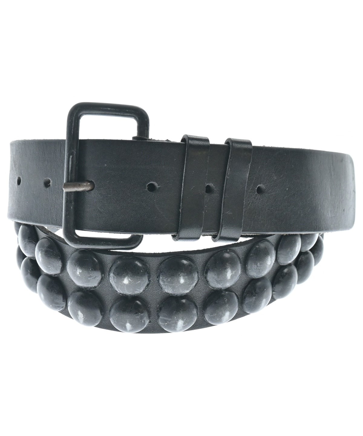 ANN DEMEULEMEESTER（アンドゥムルメステール）ベルト 黒 サイズ:M