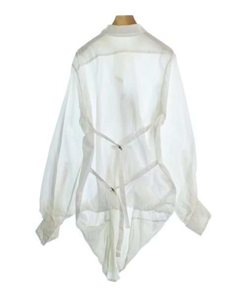 ANN DEMEULEMEESTER（アンドゥムルメステール）カジュアルシャツ 白 サイズ:36(XS位) レディース/2200627494239