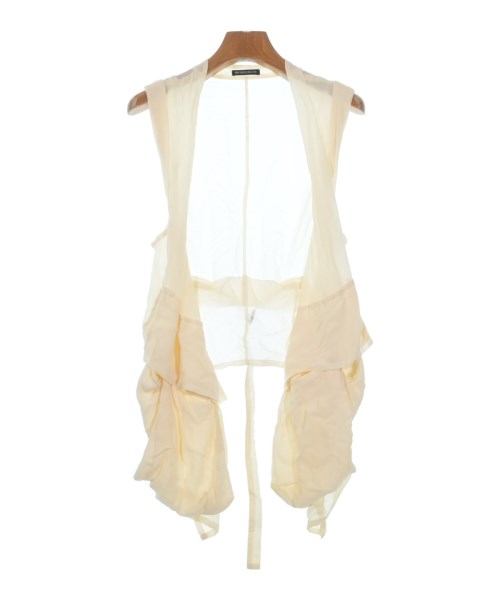 ANN DEMEULEMEESTER(アンドゥムルメステール)ベスト 白 サイズ:38(S位)/2200625757244