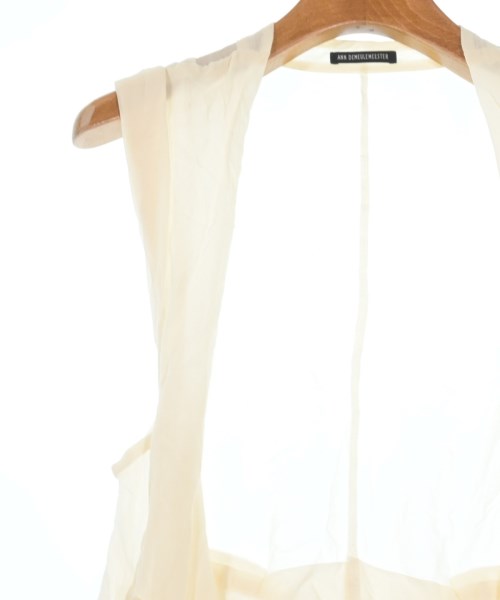 ANN DEMEULEMEESTER（アンドゥムルメステール）ベスト 白 サイズ:38(S位) レディース/2200625757244