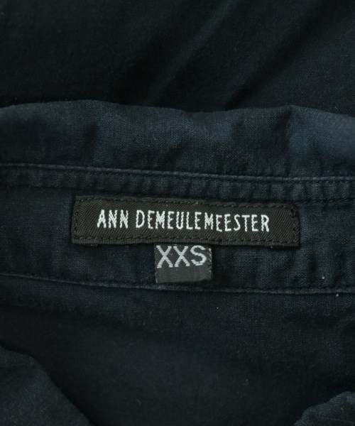 ANN DEMEULEMEESTER（アンドゥムルメステール）ブラウス 黒 サイズ:XXS レディース/2200643364066