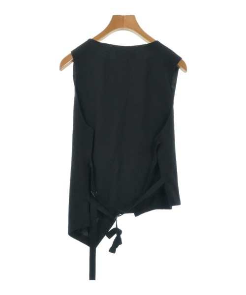 ANN DEMEULEMEESTER（アンドゥムルメステール）ベスト 黒 サイズ:40(M位) レディース/2200625163618