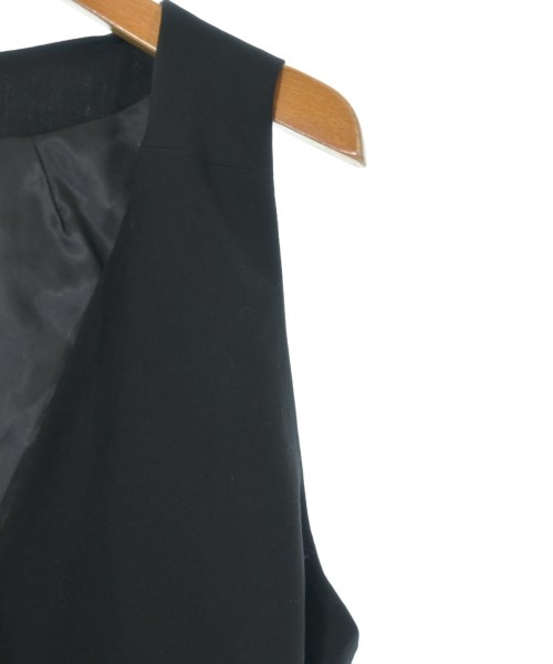 ANN DEMEULEMEESTER（アンドゥムルメステール）ベスト 黒 サイズ:40(M位) レディース/2200625163618