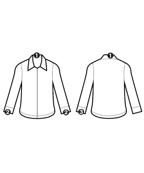 ANN DEMEULEMEESTER（アンドゥムルメステール）カジュアルシャツ 紺 サイズ:36(XS位) レディース/2200622489018