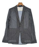 ANN DEMEULEMEESTER（アンドゥムルメステール）カジュアルジャケット 黒 サイズ:5(XXL位) メンズ/2200612077232