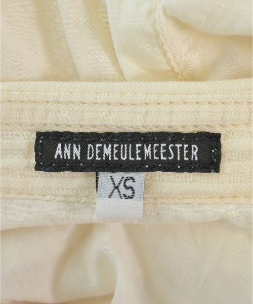 ANN DEMEULEMEESTER（アンドゥムルメステール）カジュアルシャツ 白 サイズ:XS メンズ/2200612077577
