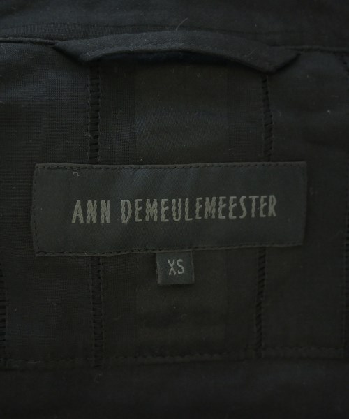 ANN DEMEULEMEESTER（アンドゥムルメステール）テーラードジャケット 黒 サイズ:XS メンズ/2200625743018