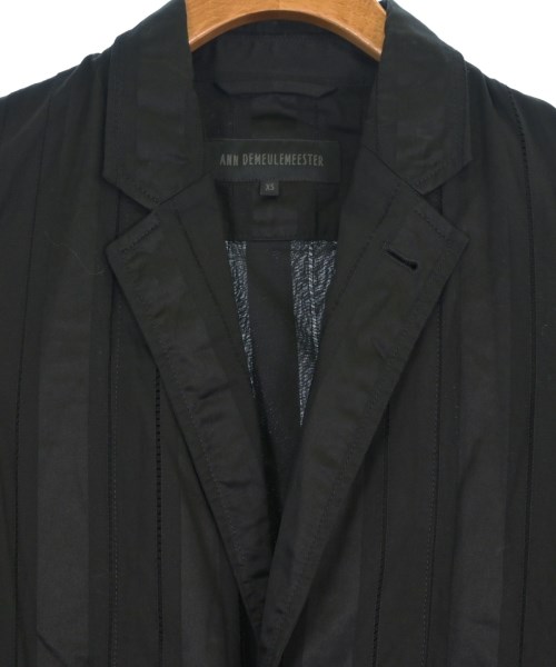 ANN DEMEULEMEESTER（アンドゥムルメステール）テーラードジャケット 黒 サイズ:XS メンズ/2200625743018