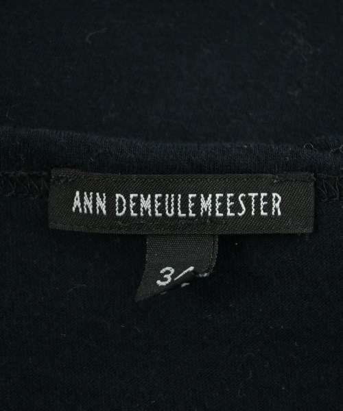 ANN DEMEULEMEESTER（アンドゥムルメステール）Tシャツ・カットソー 黒 サイズ:34(XXS位) レディース/2200627339226