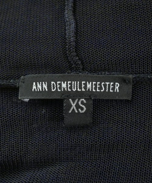 ANN DEMEULEMEESTER（アンドゥムルメステール）カーディガン 黒 サイズ:XS レディース/2200630980040