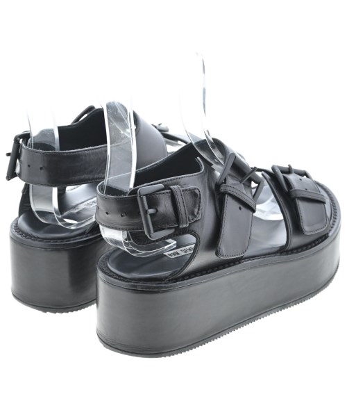 ANN DEMEULEMEESTER（アンドゥムルメステール）サンダル 黒 サイズ:EU36 1/2(23cm位) レディース/2200553133356