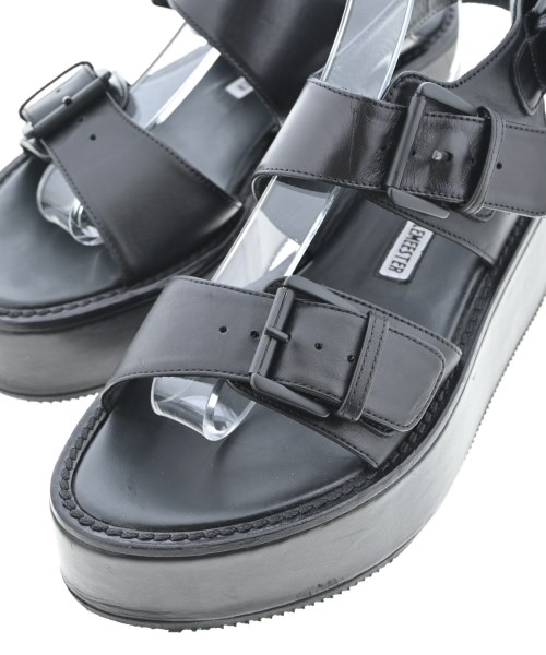 ANN DEMEULEMEESTER（アンドゥムルメステール）サンダル 黒 サイズ:EU36 1/2(23cm位) レディース/2200553133356