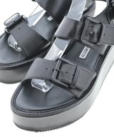 ANN DEMEULEMEESTER（アンドゥムルメステール）サンダル 黒 サイズ:EU36 1/2(23cm位) レディース/2200553133356