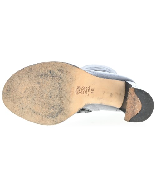 ANN DEMEULEMEESTER（アンドゥムルメステール）ブーツ 黒 サイズ:EU35(21.5cm位) レディース/2200616542101