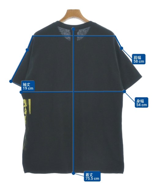 ANN DEMEULEMEESTER（アンドゥムルメステール）Tシャツ・カットソー 黒 サイズ:L メンズ/2200617088035