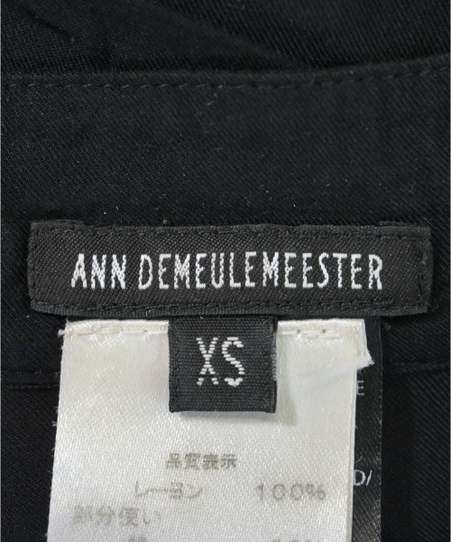 ANN DEMEULEMEESTER（アンドゥムルメステール）カジュアルシャツ 黒 サイズ:XS メンズ/2200619196035