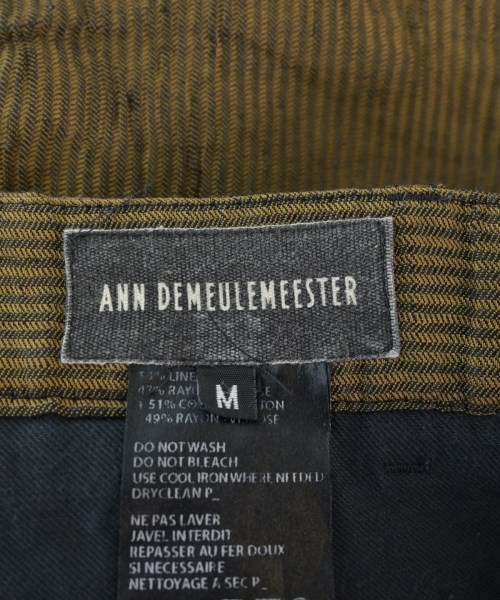 ANN DEMEULEMEESTER（アンドゥムルメステール）その他 茶 サイズ:M メンズ/2200619930189