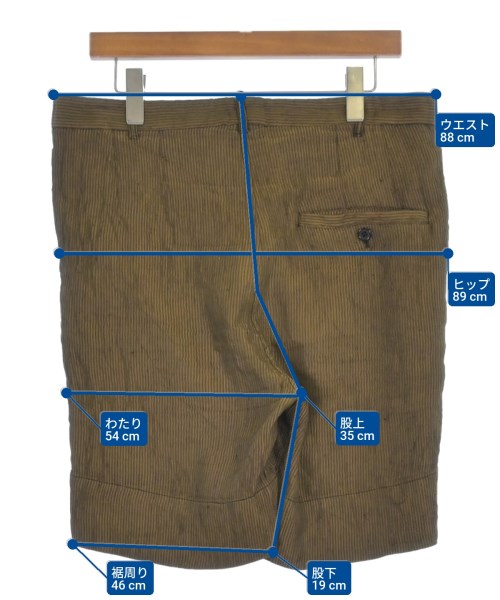 ANN DEMEULEMEESTER（アンドゥムルメステール）その他 茶 サイズ:M メンズ/2200619930189