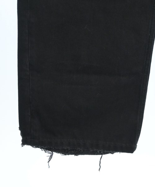 ANN DEMEULEMEESTER（アンドゥムルメステール）デニムパンツ 黒 サイズ:36(XS位) レディース/2200674145016