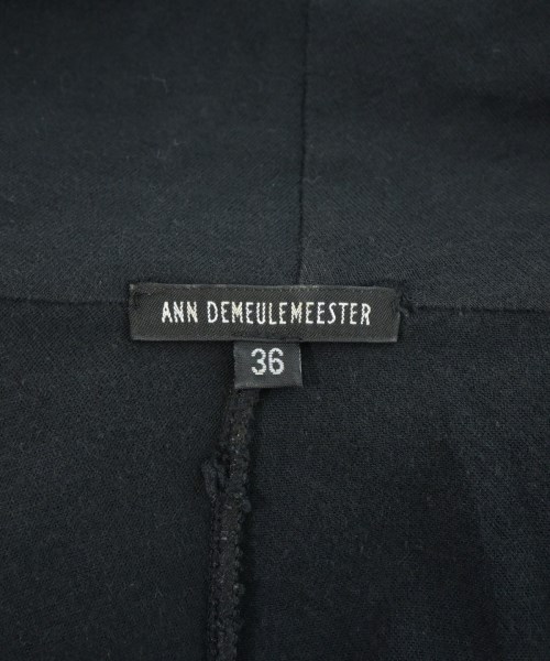 ANN DEMEULEMEESTER（アンドゥムルメステール）ノースリーブ 黒 サイズ:36(XS位) レディース/2200674570061