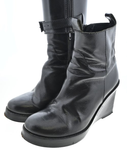 ANN DEMEULEMEESTER（アンドゥムルメステール）ブーツ 黒 サイズ:EU36(22.5cm位) レディース/2200674570092