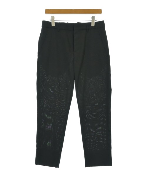 ANN DEMEULEMEESTER(アンドゥムルメステール)クロップドパンツ 黒 サイズ:XS/2200677991047