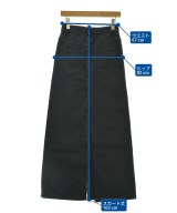 ANN DEMEULEMEESTER（アンドゥムルメステール）ロング・マキシ丈スカート グレー サイズ:36(XS位) レディース/2200678078013