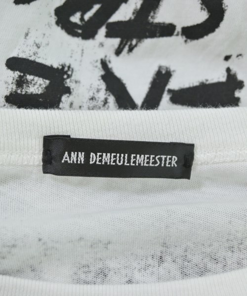 ANN DEMEULEMEESTER（アンドゥムルメステール）Tシャツ・カットソー 白 サイズ:XS レディース/2200678078020