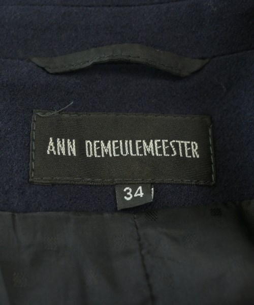 ANN DEMEULEMEESTER（アンドゥムルメステール）テーラードジャケット 紺 サイズ:34(XXS位) レディース/2200679622079