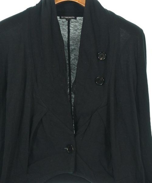 ANN DEMEULEMEESTER（アンドゥムルメステール）カーディガン 黒 サイズ:36(XS位) レディース/2200680475138