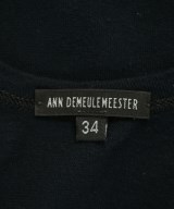 ANN DEMEULEMEESTER（アンドゥムルメステール）タンクトップ 黒 サイズ:34(XXS位) レディース/2200680475152
