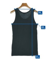 ANN DEMEULEMEESTER（アンドゥムルメステール）タンクトップ 黒 サイズ:34(XXS位) レディース/2200680475152