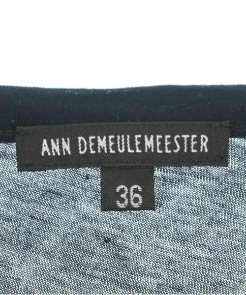 ANN DEMEULEMEESTER（アンドゥムルメステール）ノースリーブ 黒 サイズ:36(XS位) レディース/2200680475343