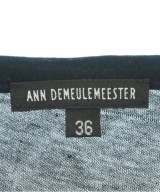 ANN DEMEULEMEESTER（アンドゥムルメステール）ノースリーブ 黒 サイズ:36(XS位) レディース/2200680475343