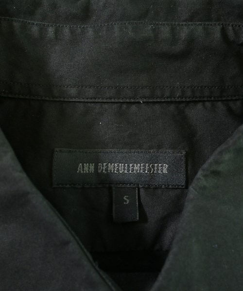 ANN DEMEULEMEESTER（アンドゥムルメステール）カジュアルシャツ 黒 サイズ:S メンズ/2200682048033